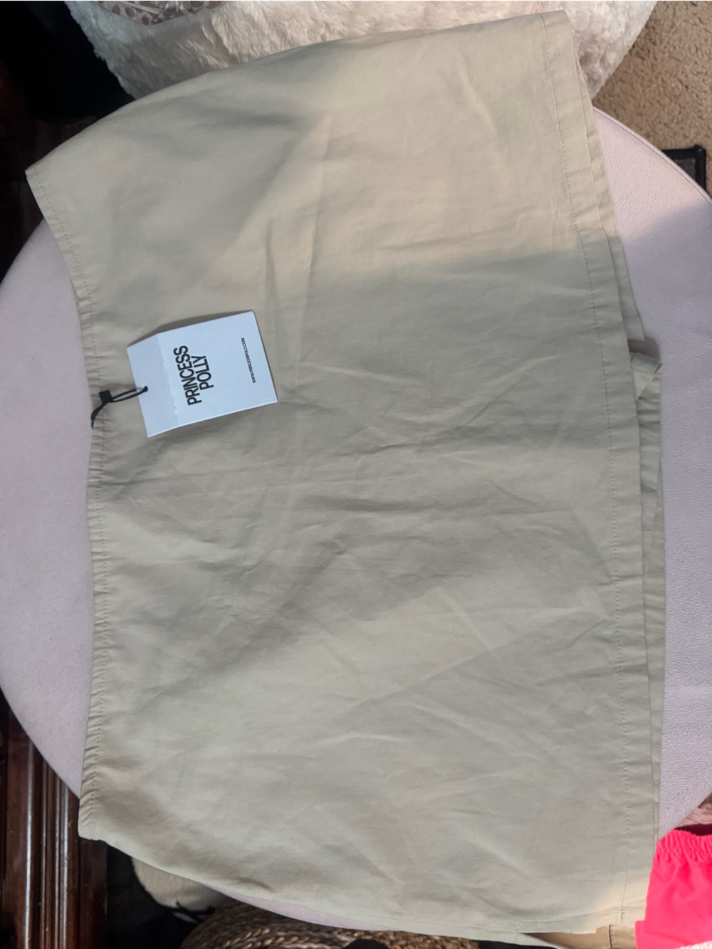 Princess Polly Beige Gigi Skort